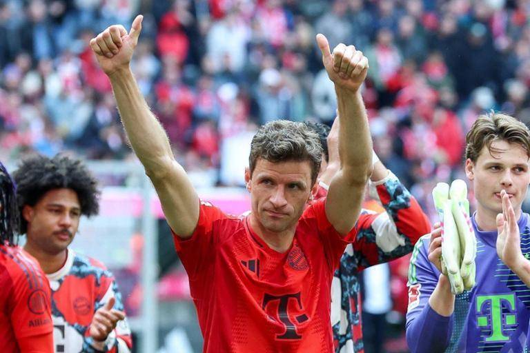 关于穆勒梅开二度，德国击败对手夺胜利的信息